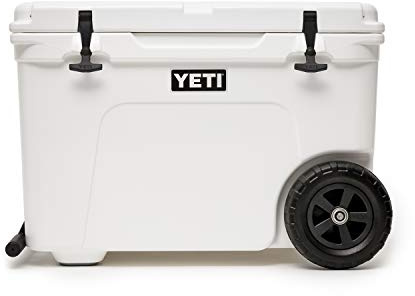 YETI Tundra Haul Tragbarer Rollkühler, Weiß