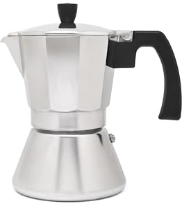 Leopold Vienna Espressokocher Tivoli 6 Tassen induktionsgeeignet aluminium
