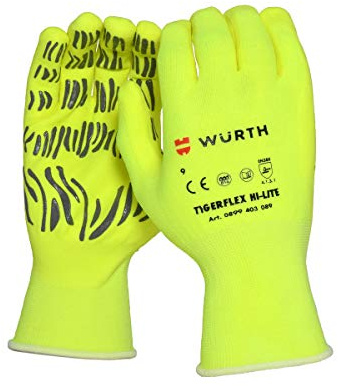 WÜRTH Tigerflex High-Lite Schutzhandschuh, Würth 0899403089, Würth 0899403090 (2, 9 L)