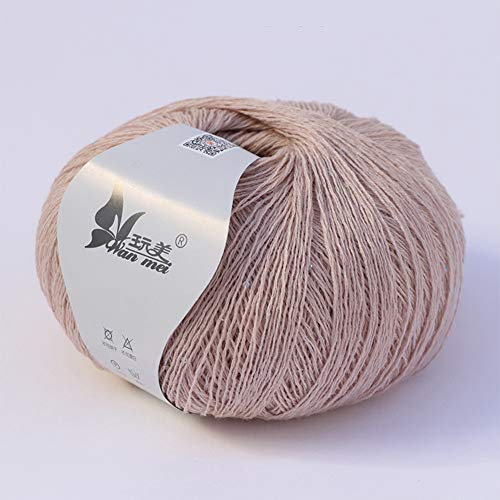 XXSC-ZC 200G Silber Pailletten Wolle Bälle für das Stricken und Häkeln Pullover Schal-Schal, Medium Thin Themen, 6 Farben erhältlich,06