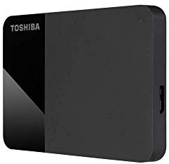 Toshiba CANVIO Ready (B3) 1TB Negro disco duro externo | Almacenamiento de 1 TB con USB 3.2 Gen 1 para Windows, Macintosh y copias de seguridad