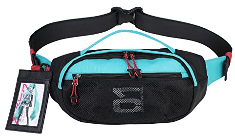 FIREFIRST x Hatsune Miku & Kagamine Rin/Len Schultertaschen Mode-Hüfttaschen | Offiziell lizenziertes Hatsune Miku-Produkt; Klassischer Stil; Inklusive Charakter-Karten; für Conventions, Cosplay