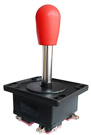 American Arcade Joystick, klassischer 4/8-Wege-runder Kugelgriff, umschaltbarer Joystick-Spiel, Wettkampf-Joystick