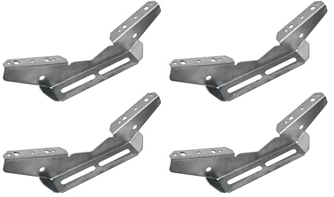 Extreme Max 3005.3871.4 Pontoon Trailer Bunk Bracket - Pack of 4