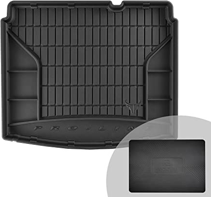 FROGUM ProLine 3D Gummimatte Exklusive Auto Kofferraummatte Kofferraumwanne für Jeep Compass II ab 2016 | Bequemer Organiser | Die höchsten Kanten
