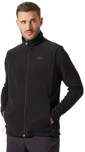 Helly Hansen Men's Daybreaker Fleece Vest, Black 2.0, M
