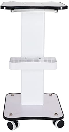 Beauty Salon Trolley portatile con vano portaoggetti e ruota del freno spa salone barbiere carrello per parrucchieri salone di bellezza, spa, carro medico, carrello multifunzione