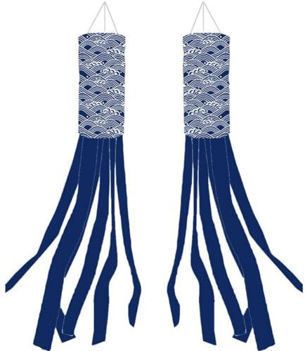 Manga De Viento De Carpa Japonesa, Serpentina, Bandera De Tubo De Viento, Cometa Koinobori, Decoración Colgante para Exteriores, Barra De Sushi Japonesa, Habitación Izakaya, 2 Uds.