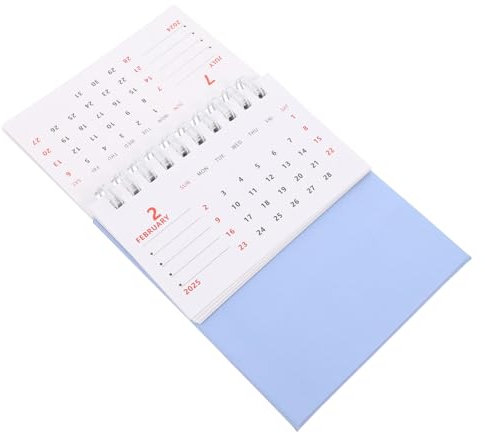 HOODANCOS Tischkalender Praktischer Monatskalender Für Büro Und Zuhause Stilvolles Design Für Notizen Und Terminplanung Platzsparend Und