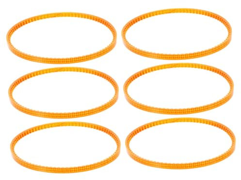 MAGICLULU Maschinenriemen 6-tlg. Ersatzteile für Baumwollmaschinen – Langlebiger Riemensatz