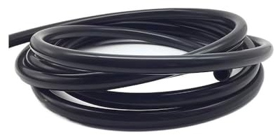 5 Meter Länge Silikonschlauch Schwarz ID 7mm x OD 9mm, Flexibler Schläuche, Für Pumpentransfer, Wasserschlauch, Luftschlauch