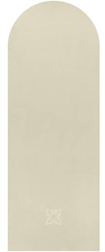 OMNANA® JETSET™ Reise Yogamatte faltbar – Dünne Yoga Matte 1,3mm rutschfest & leicht – Travel Yogamatte, Reisematte, Pilates Matte – Mikrofaser & Naturkautschuk – 190x70cm