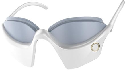 Smart Eye Massagegerät - Augenmassagegerät mit Wärme | Beheizte Brille Augenmassagewerkzeuge | Wiederaufladbare Schönheitsgerät Schlafmaske | 360-Grad-Schattierungs-Massage für Ermüdungsbelastung