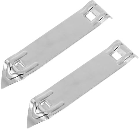 ULTECHNOVO 2piezas Abridor De Botellas De Acero Inoxidable Para Líquidos Orales Unidades Para Abrir Frascos De Medicamentos Removedor De Tapas De Frascos Para Uso Clínicas Hospitales y