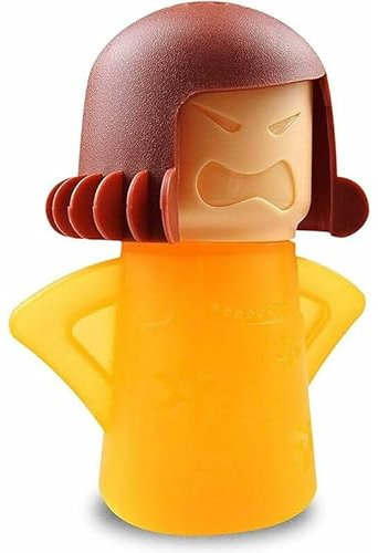 PRIMEGA Imballaggio della scatola di Colore Giallo del Corpo di Forma della Mamma arrabbiata arrabbiata del pulitore di Microonde