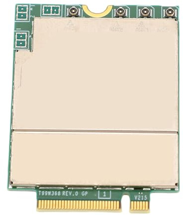 Gugxiom Tarjeta de Red 5G para Dells Latitude 5350 5450 5550 7030, T99W373 DW5932E Módulo 5G Tarjeta WAN Inalámbrica con Interfaz PCIe M.2 para Conectividad WWAN de Alta Velocidad