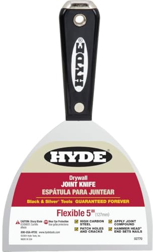 Hyde 02770 Hammer Head Flex Joint Knife, 5 W