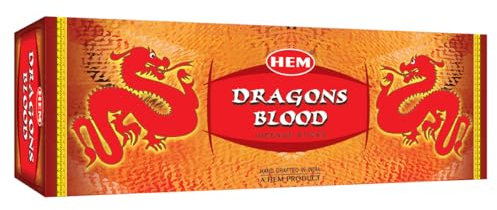120 Räucherstäbchen DRAGON BLOOD Duft aus Indien
