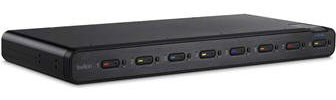 SECURE 8PORT DVI-I KVM W/AUD+CAC+DC; NIAP EAL2+ (F1DN108C) -