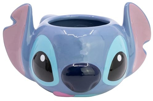 Stor TAZA CERAMICA 3D 375 ML EN CAJA REGALO STITCH