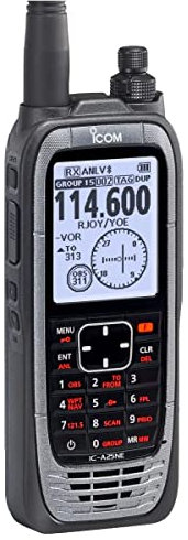 Icom IC-A25NE (Sports Pack) 8.33 KHz/25 KHz VHF COM/NAV Airband Radio