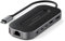 SATECHI Adattatore multiporta USB4, hub USB-C 6 in 1 con HDMI 8K, ricarica PD da 100 W, dati USBC, USB-A, Ethernet, jack audio, per MacBook Pro/Air M1 M2 M3, Windows