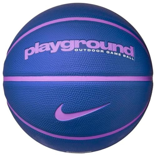 Nike Everyday Playground 8P Graphic Basketball aus Gummi in der Farbe Game royal/Rush Fuchsia/Rush Fuchsia/Rush Fuchsia, Größe: 7, N.100.4371.429.07