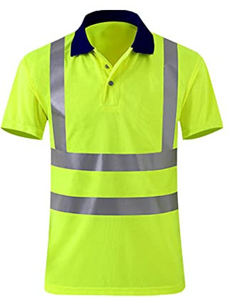 Polo de protección de advertencia para hombre, camiseta de advertencia de algodón, camiseta de protección de advertencia para hombre, naranja, chaqueta de trabajo impermeable para mujer, chaqueta de