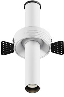 MAYTONI DECORATIVE LIGHTING Lampada da soffitto faretto da incasso Focus T stile Moderno LED 7 watt Alluminio Bianco 3000K 460lm CRI 90 per soggiorno, ufficio, cucina, bar