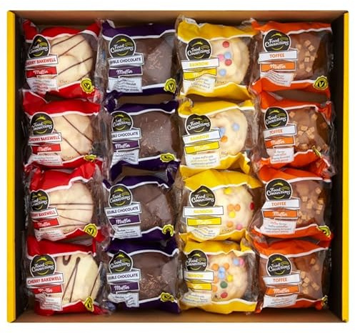 Ambient Mixed Topped Muffins - 16 x 105gm (BBE 01/12/25)