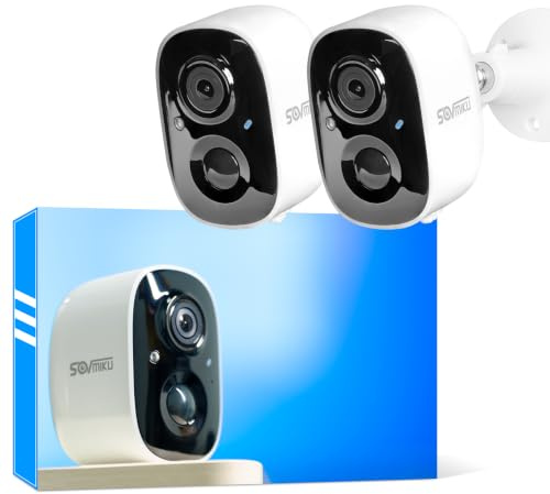 Vicohome 2K Security Camera Wireless Wi-Fi Indoor/Outdoor,Battery Powered,Easy to Setup,PIR Motion Detection,Two Way Audio, Audible Flashlight Siren,2.4GHz, Color Night Vision,180 Days Exchange Policy