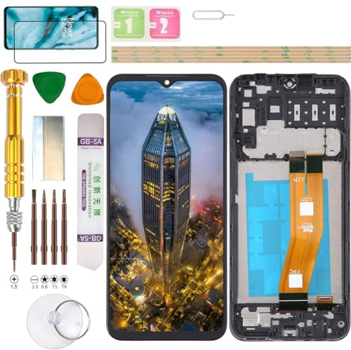 Gadget Troops Kit de repuesto de pantalla LCD para Samsung Galaxy A14 (versión 4G) SM-A145R/DSN, A145P, A145R