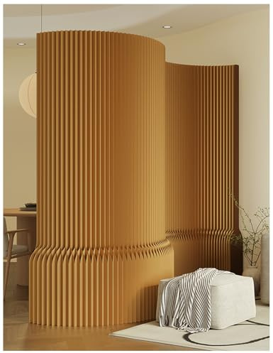 Aeovot Paper Room Deviders, Room Partitions and Dividers Freestanding, Portable Retractable Wall Temporary, Accordion Wall Divider for Exhibitions, Salons,Home Office Entrances,Retail Displays