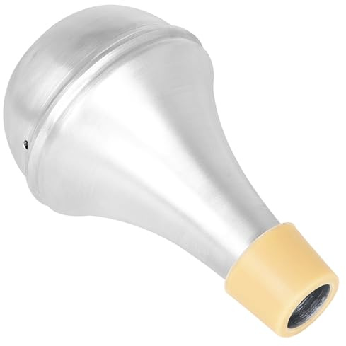 QINZITAO Sourdine de trompette portable pour une pratique silencieuse, en alliage d'aluminium, léger, facile à transporter, durable et réducteur de son