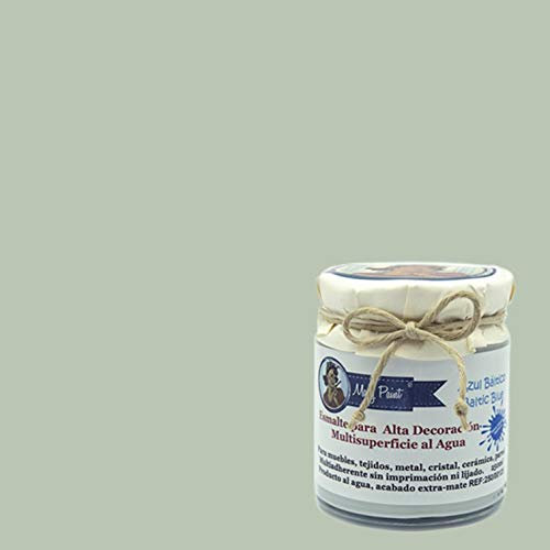 Mary Paint | Pintura para muebles efecto Chalk Paint, Azul Báltico Ref. 1000125-250ml