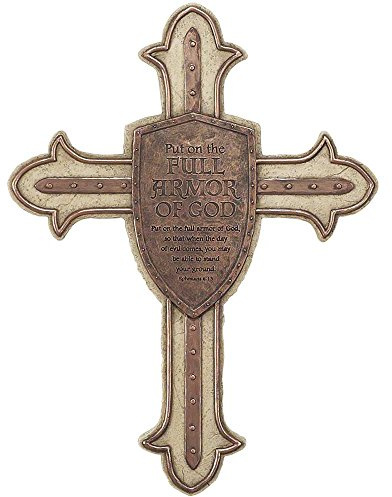 Dicksons Wandkreuz aus Kunstharz, 30,5 cm