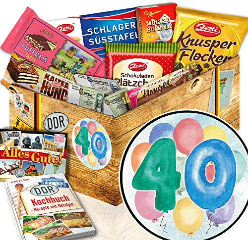 40. Geburtstag/Schokolade DDR Geschenkidee/Geschenks Geburtstag 40