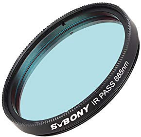 SVBONY SV183 Teleskopfilter, IR-Passfilter, 5,1 cm, 685 nm, reduziert die Auswirkungen des Sehens nach Planetenfotografie, Kontrastverbesserung