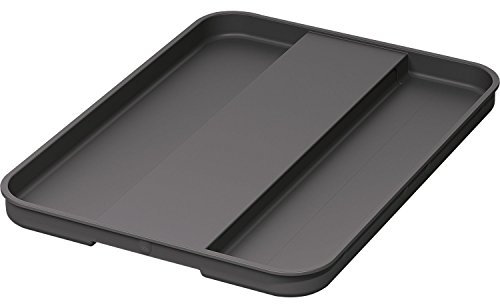 NINKA Eins2top Large Single Lid for Waste Bin 12/17/26/32 Litres, Plastic, Dark Grey