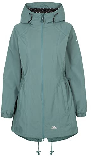 Trespass Womens Waterproof Jacket Ladies Longer Length Raincoat Daytrip