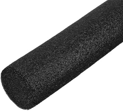 PATIKIL 1-3/8 Pulgada x 3.28 Pies Respaldo Varilla para Huecos y Juntas 2uds Espuma Cuerda Calafateo Grieta Junta Relleno Rollo Sello Burlete para Casa Construcción Negro