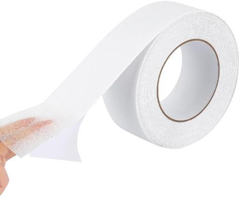 Antirutsch Klebeband Treppe 5cm*10m, Antirutsch Band Selbstklebend, Transparent Anti Rutsch Streifen, Selbstklebend Sicherheitsband Schützt Ältere MenschenKinder, Haustiere vor Ausrutschen und Stürzen