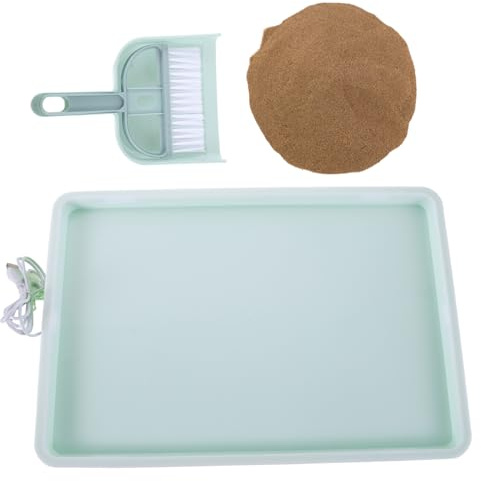 TOYANDONA Mesa de Arena para Bandeja de Escritura de Arena de Pintura Sensorial para Desarrollo de Coordinación Mano y Habilidades Motrices Juguete Seguro para Preescolar