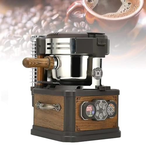 Automatic Coffee Bean Roaster for Home, 700W with 3 Baking Modes, 8 Levels, Built-in Smoke Remover and Bean Shell Separation System