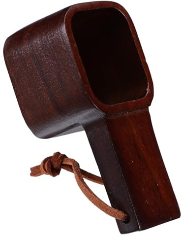 SHINEOFI Cuchara Medidora para Granos de Café de Madera Maciza, Tamaño Pequeño Mango Corto, Utensilio Versátil para Café Molido, Té Suelto y Condimentos, Adecuado para Cocina Doméstica, 10