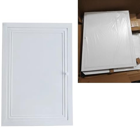 Sistemi ventilazione Pannello accesso idraulico alluminio bianco 24×24pollici 36x36pollici Porta accesso cartongesso/muro a secco vespaio Copertura cavi parete Sportello ispezione(28x24in/71x61cm)