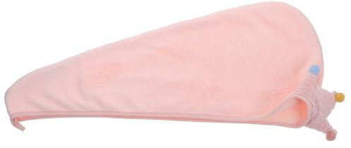 GETAJGHSD Schnelltrocknendes Haarband aus Korallenvlies mit Kronendesign Saugfähig und Atmungsaktiv für Make Up und Reise Damen Haartrocknungshaube