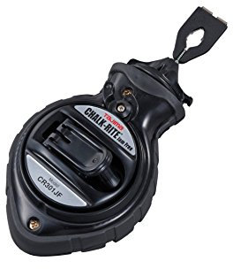 Tajima Schlagschnurgerät Chalk-Rite Jam Free (Schlagschnur 30 m lang, für alle Untergründe, Schlagschnur extrastark, für Kreide, 2-Komponenten-Gehäuse) CR301JFD