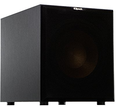 Klipsch R-12 SW Subwoofer, Farbe: schwarz