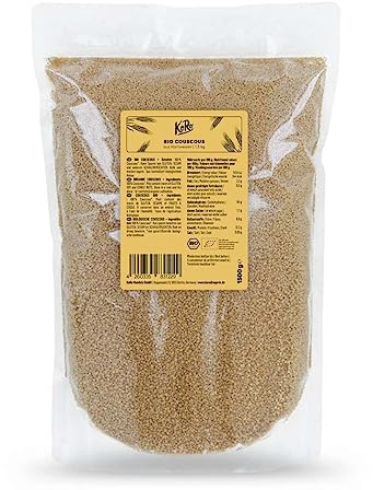 KoRo - Couscous Bio 1,5 kg - 100% Issu de l'agriculture Bio, sans additifs - Naturel